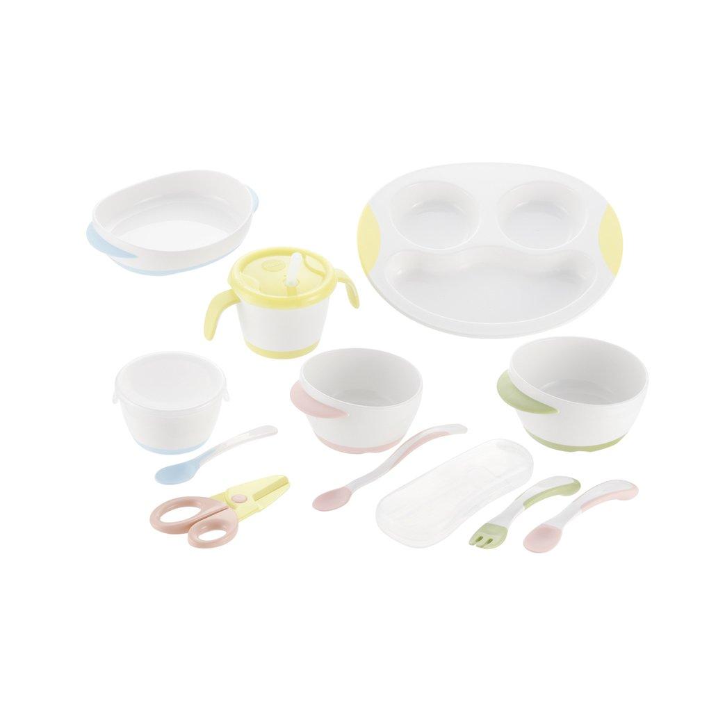 Richell Try Step Meal Set for babies from 5 months Up!